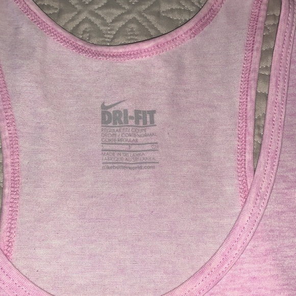 Nike dry fit pink tank top small size (2 FOR $15) - Picture 4 of 5